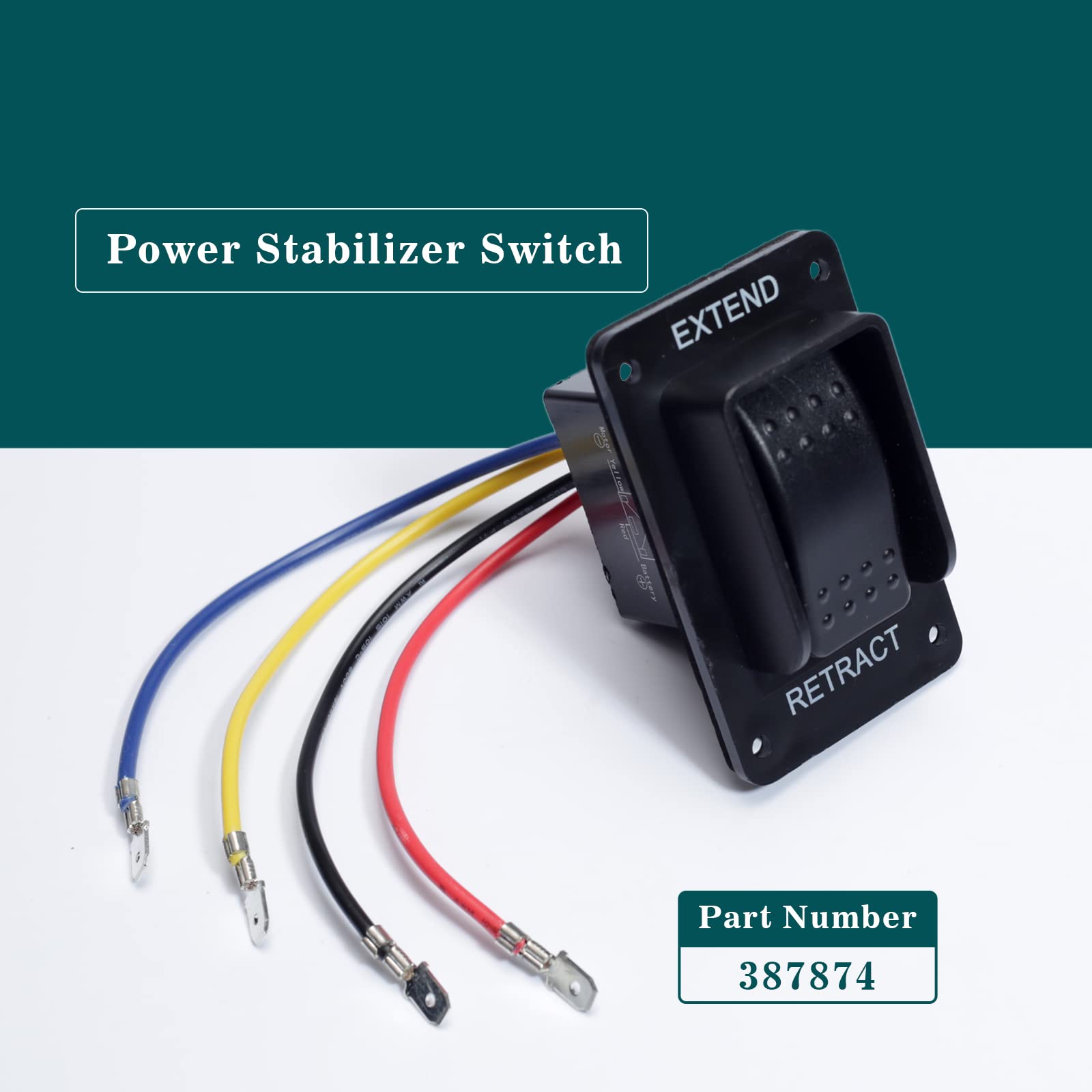 Dusledel wiring harness detail with metal terminals for fast connection