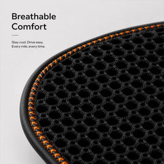 DUYUNCHEN cushion installed in sedan demonstrating cooler driving comfort