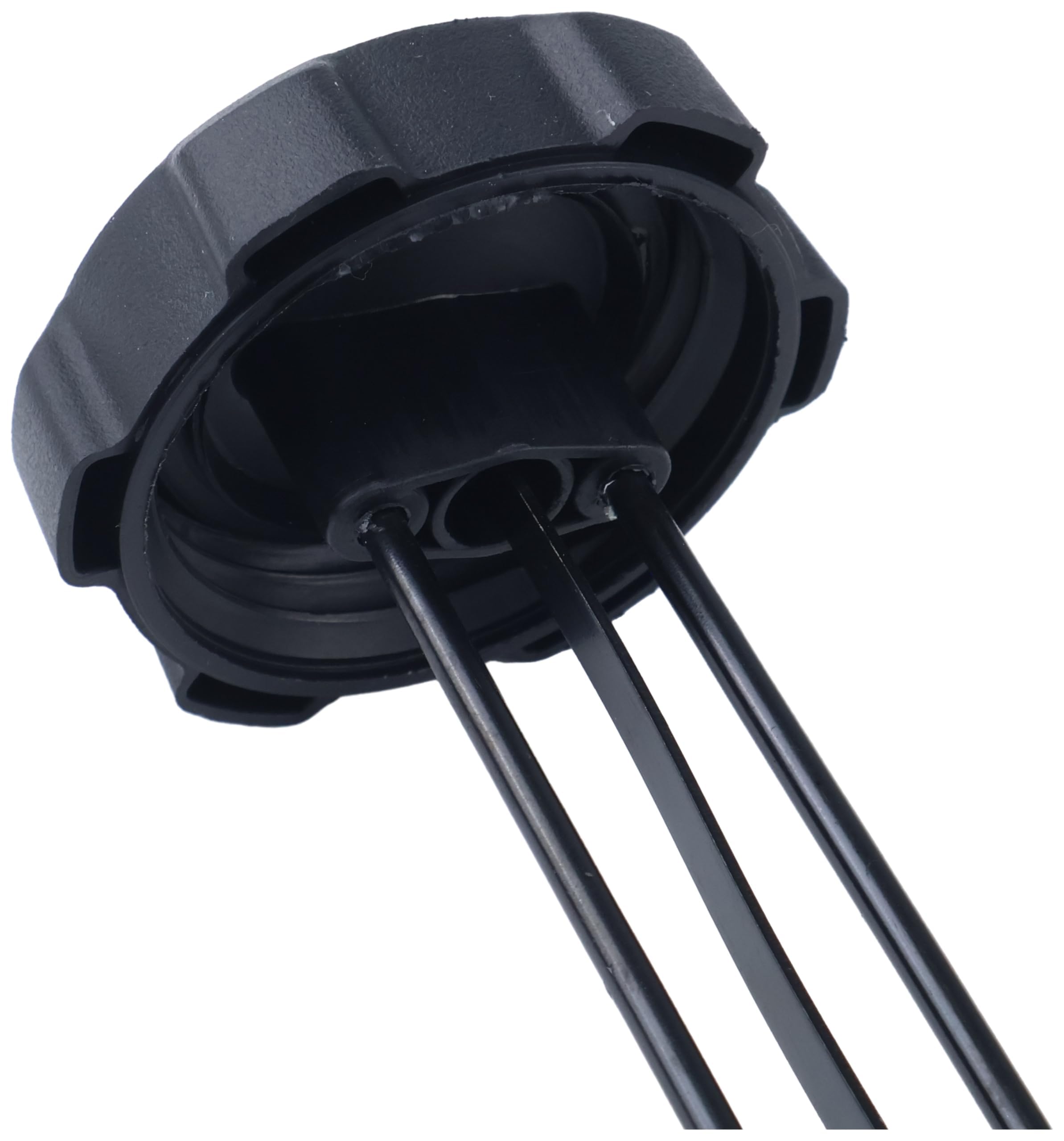DVPARTS cap size comparison with ruler illustrating correct 2 1/4-inch fitment