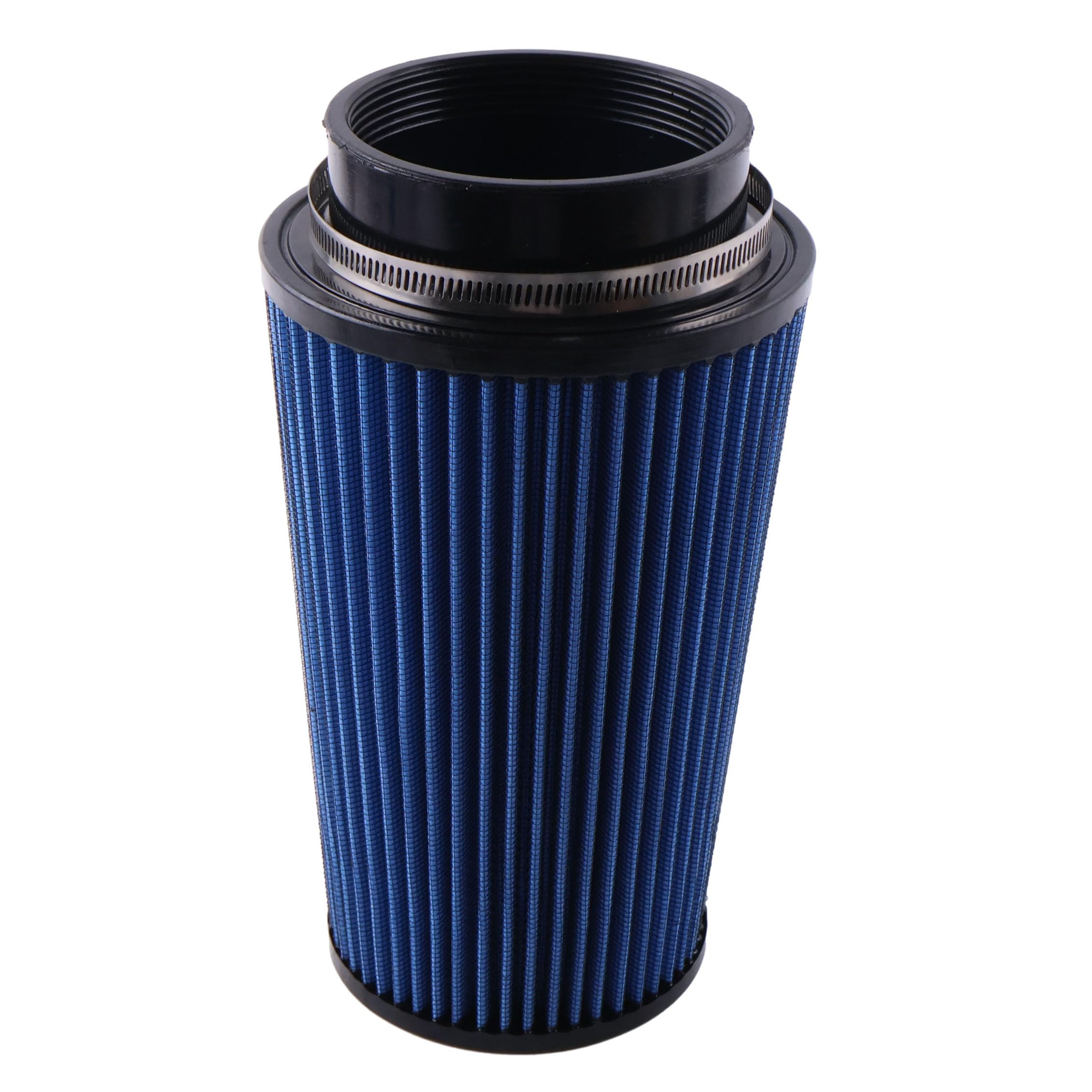 DVPARTS close-up oiled filter media highlighting improved filtration