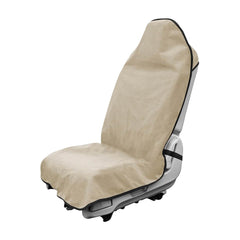 DXNQ front seat cover beige protecting seat from sweat and spills