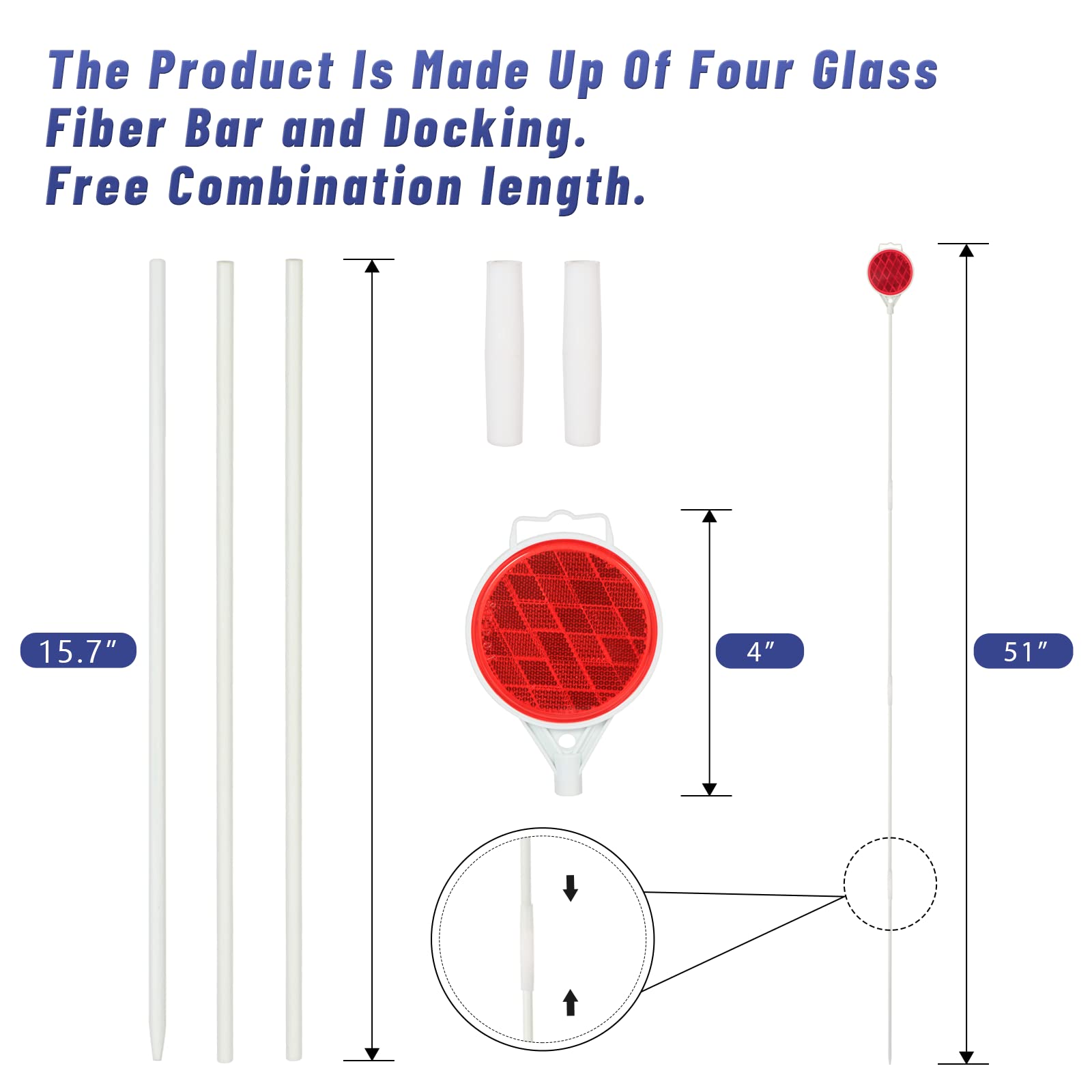 DXSIGN close-up of sealed reflector housing highlighting durability and bright reflectivity