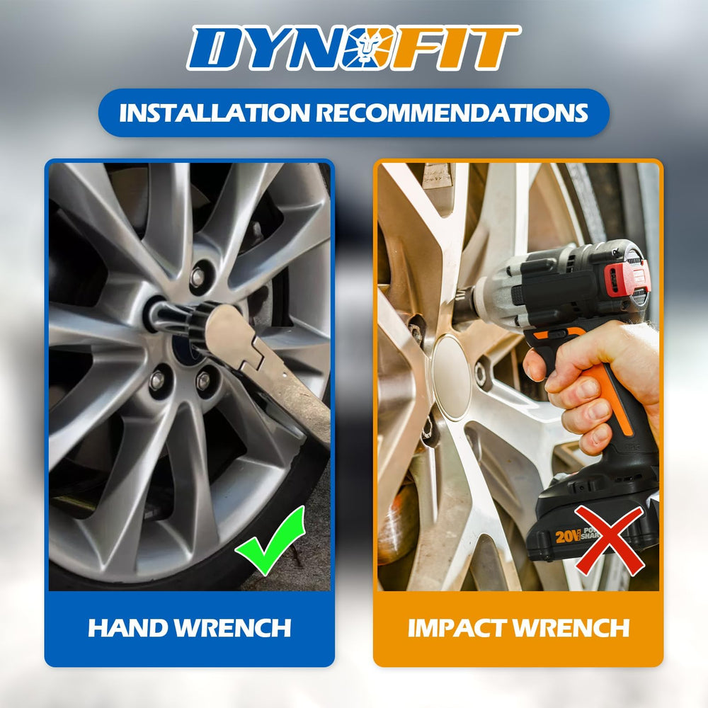dynofit 32-piece kit laid out showing complete replacement set