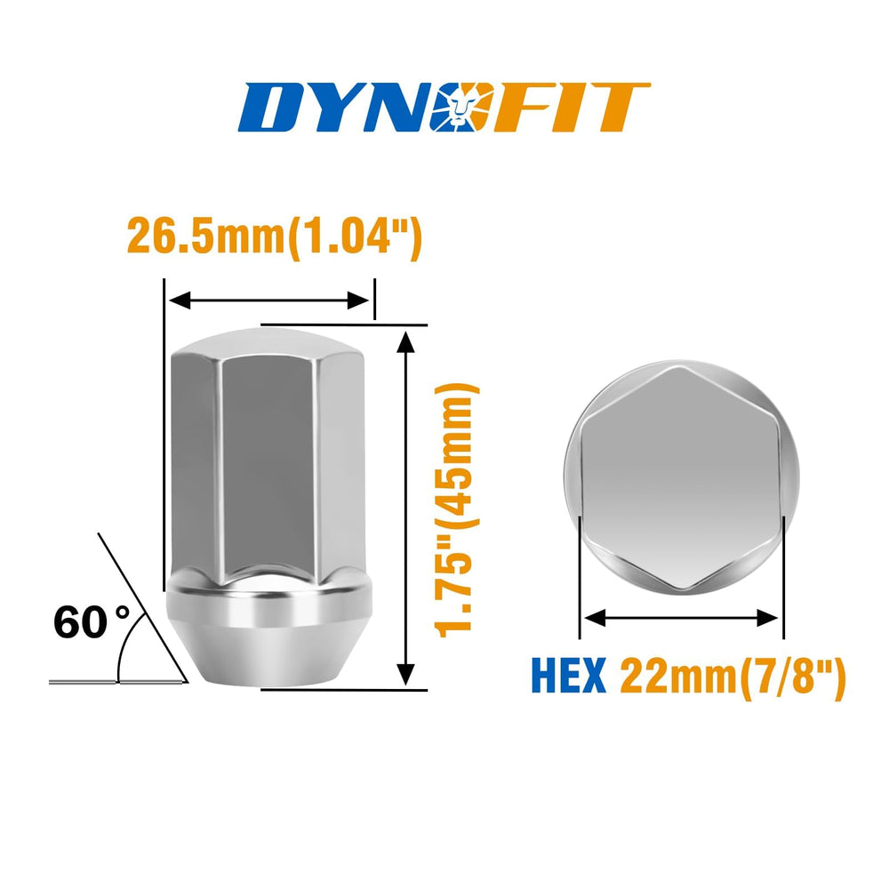 dynofit close-up of clean M14x1.5 threads for easy installation