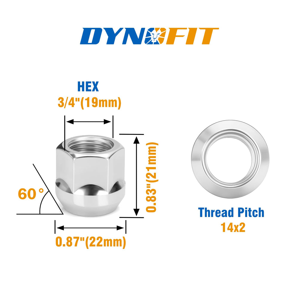 dynofit close-up threads highlighting clean M14x2.0 threads for reliable engagement