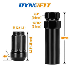 dynofit close-up of thread and 60° conical seat, precise fit verification benefit