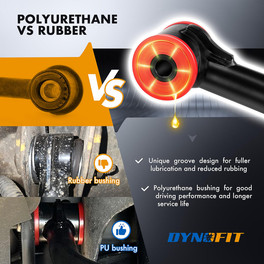 dynofit tubular geometry closeup highlighting optimized tube angle for clearance
