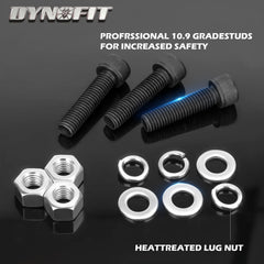 dynofit installed front wheel clearance showing room for larger tires