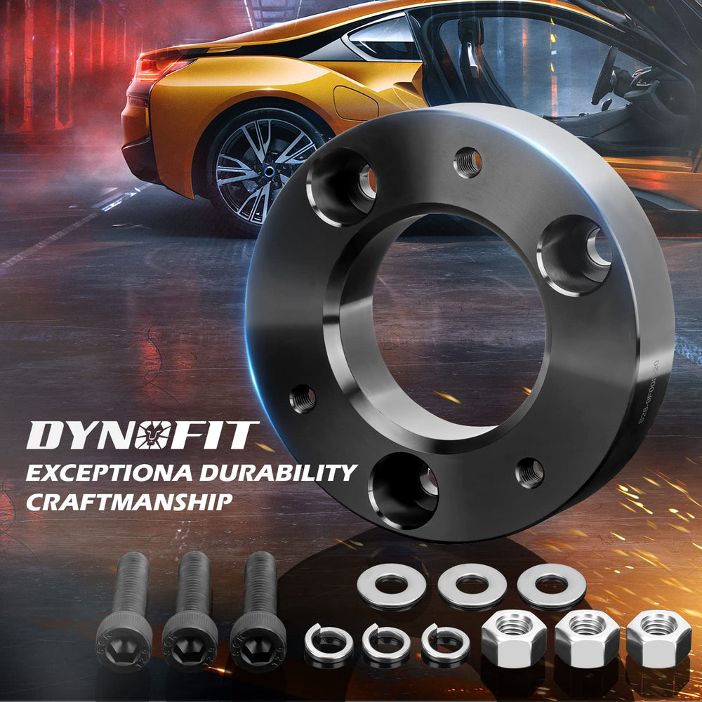 dynofit truck showing level stance and improved tire clearance benefit