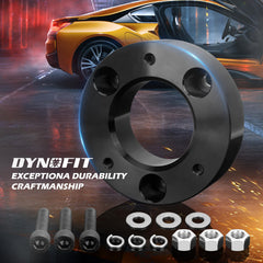 dynofit strut spacer profile view demonstrating lift geometry benefits