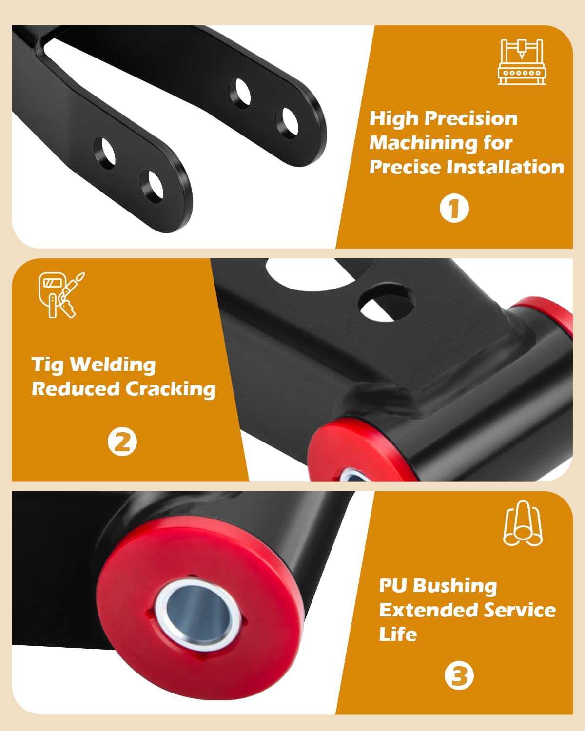 dynofit TIG welded seam detail showing reinforced strong construction