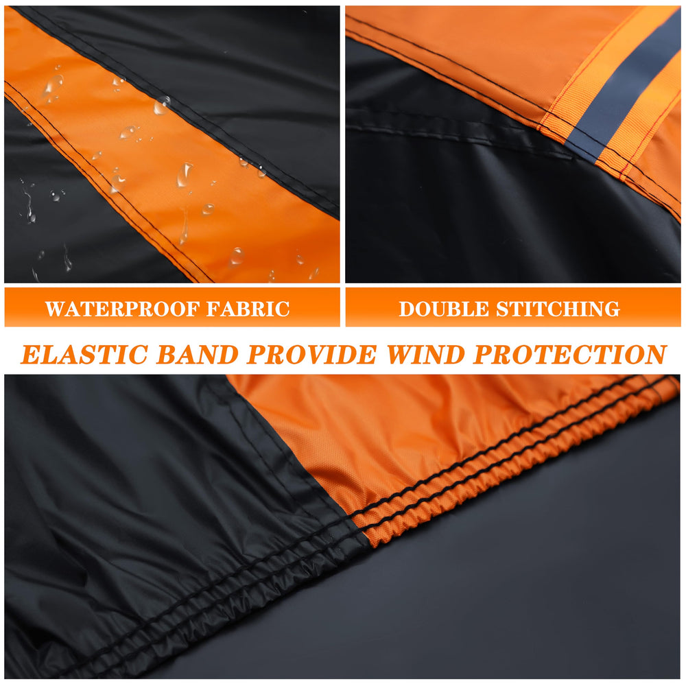 DYTARGET close-up of waterproof fabric texture demonstrating weather resistance