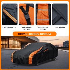 DYTARGET reflective strip and click-tight buckle detail for secure anchoring