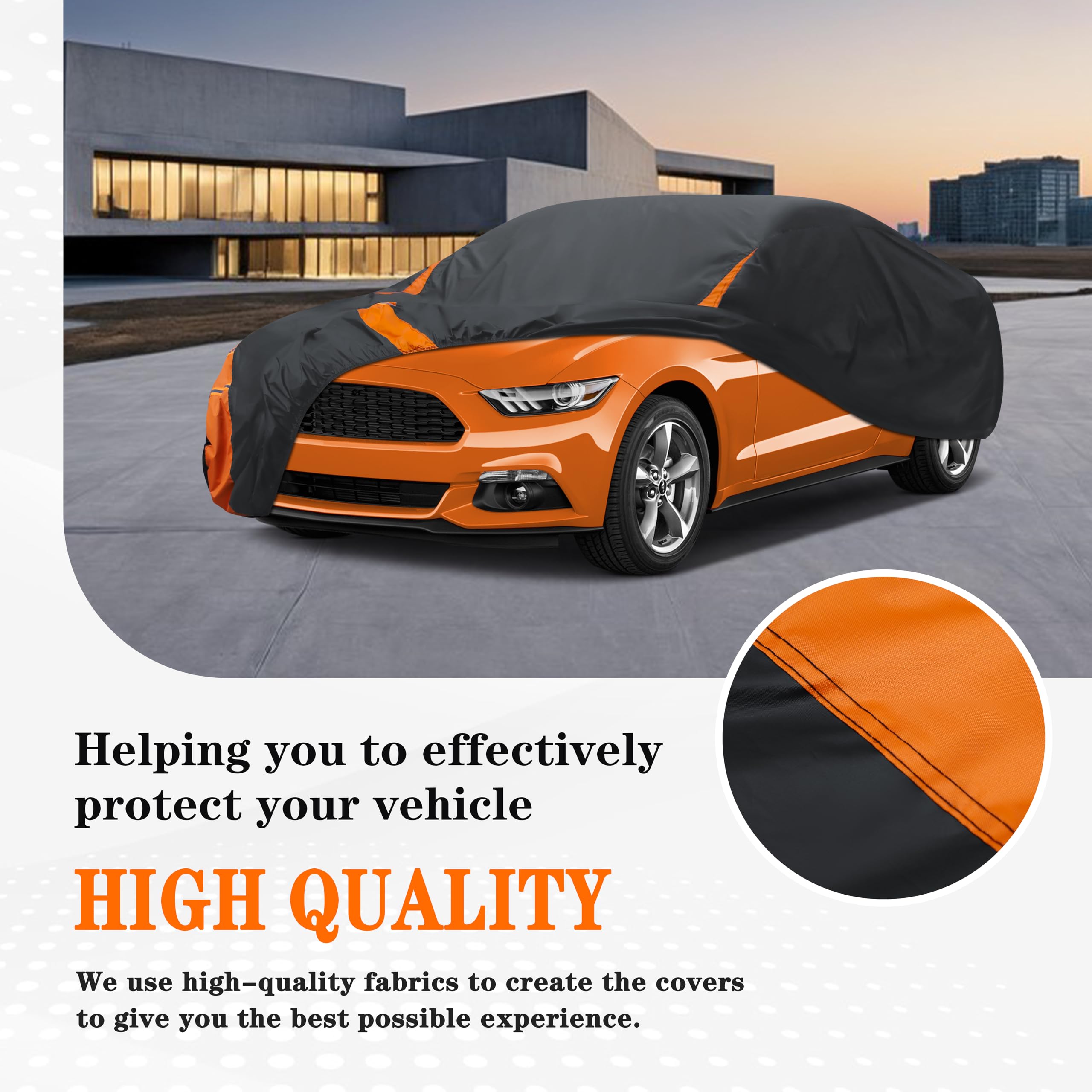 DYTARGET folded cover with storage bag for compact convenient storage