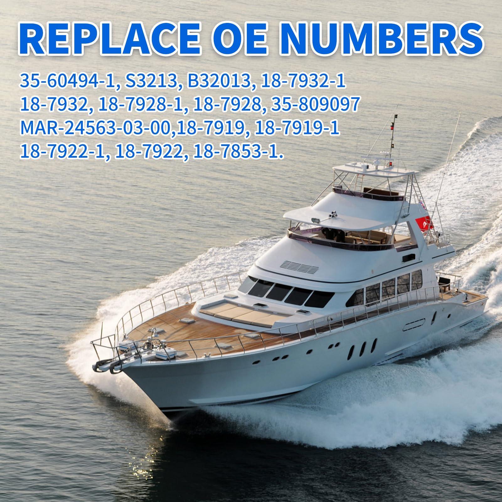 DZFST.FI label showing replacement part numbers for easy verification benefit