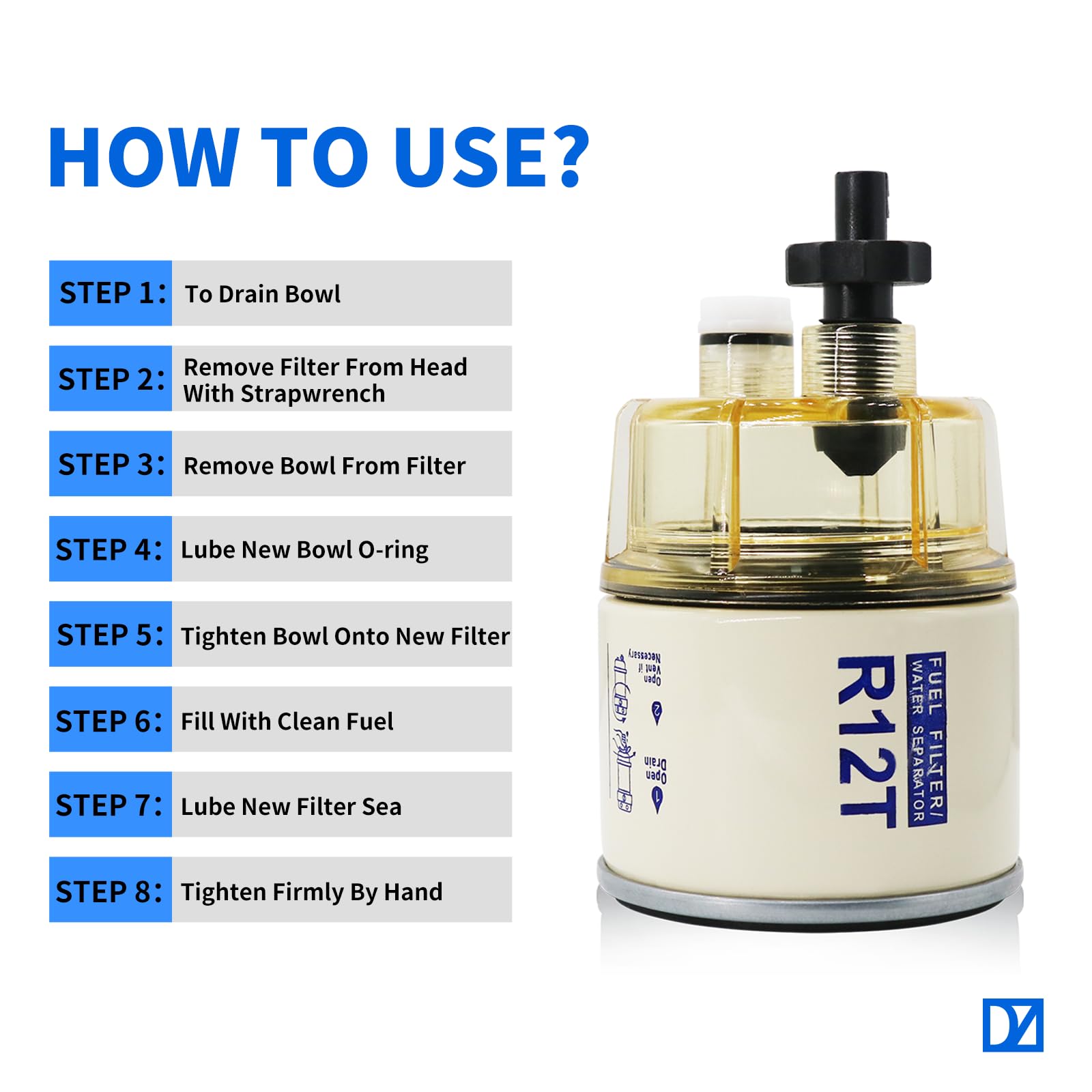 DZFST.FI packaged unit and label for correct part identification
