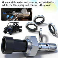 DZQPPC four brake line seals top view, preventing leaks and maintaining pressure