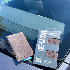 E-Cloth smooth microfiber detail for streak-free polishing benefit