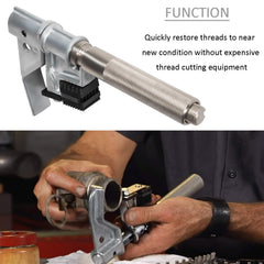 E-cowlboy 7402 assembled detail highlighting adjustable clamp for fast repairs