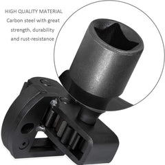 E-cowlboy detail of 1/2-inch square drive for universal wrench compatibility