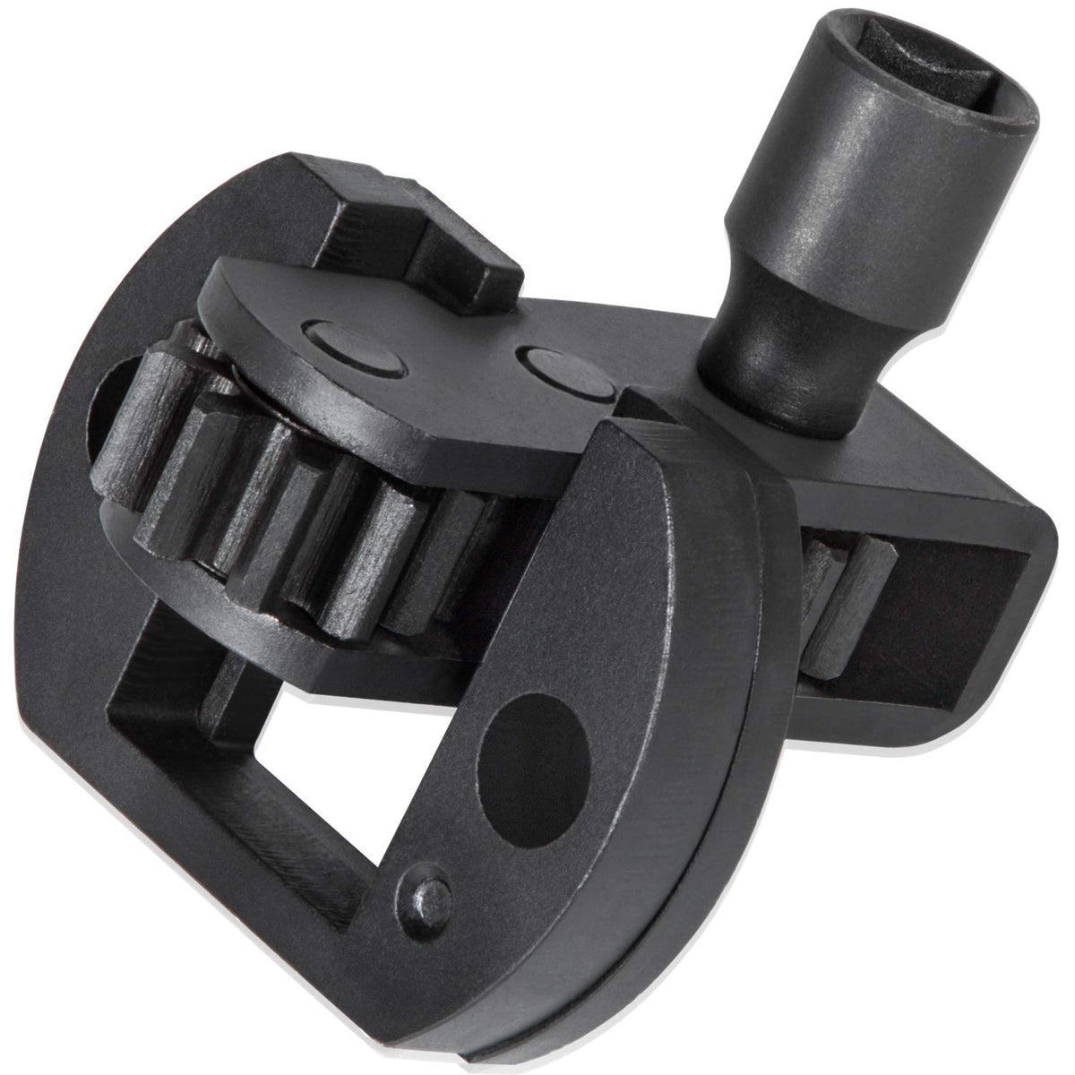 E-cowlboy front view of barring tool showing fit and durability benefit