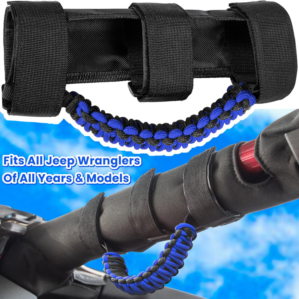E-cowlboy close-up of 550 paracord texture offering durable grip
