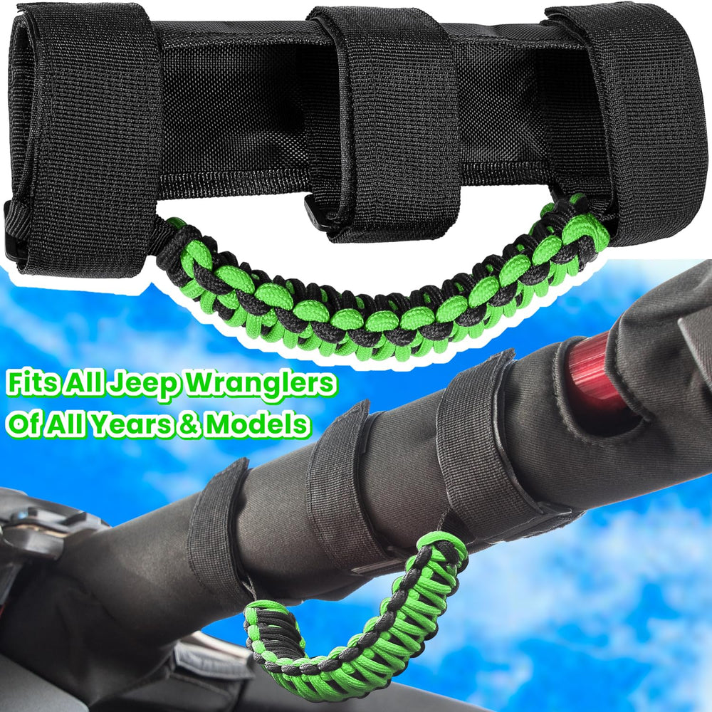E-cowlboy close-up of 550 paracord weave for durable non-slip grip