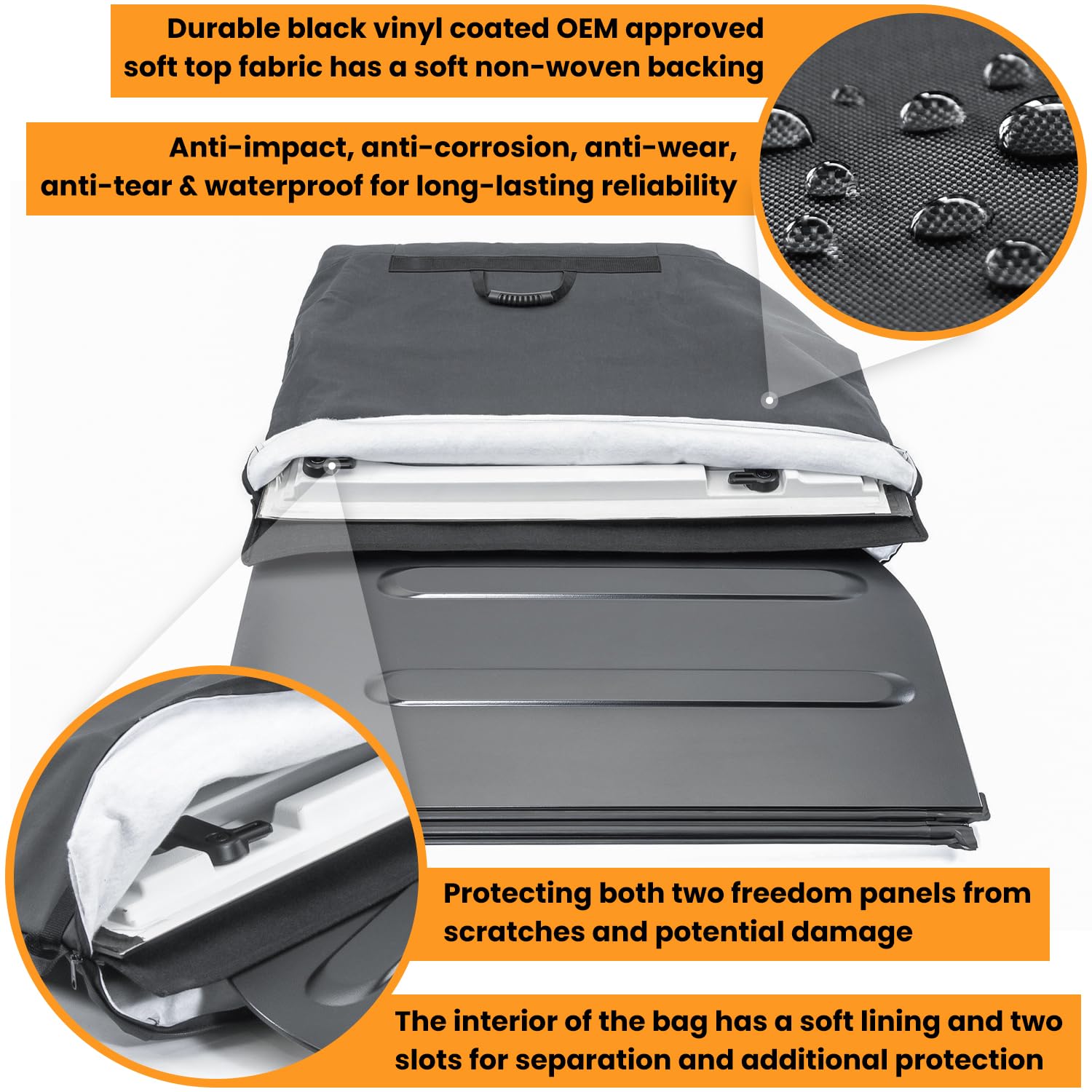 E-cowlboy detailed zipper and reinforced seam delivering durable closure protection