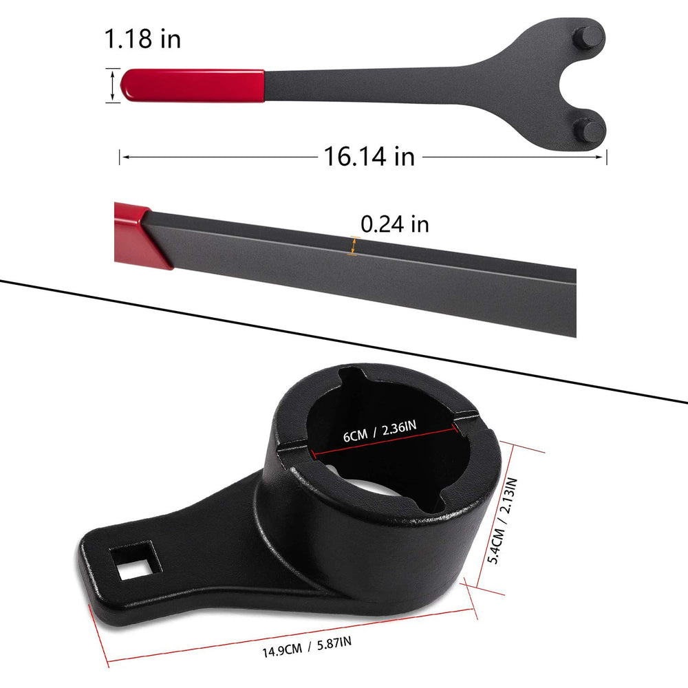 E-cowlboy cam holder non-slip handle detail for improved leverage and safety