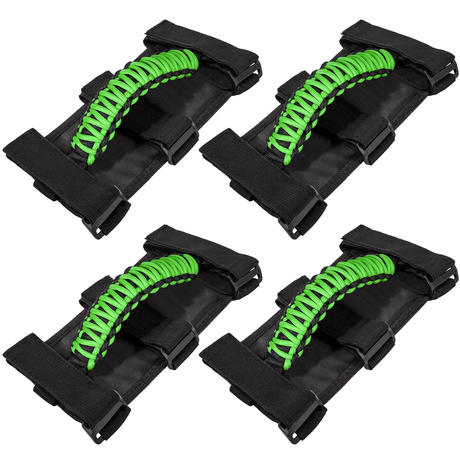 E-cowlboy front packaging showing four green grab handles and benefits