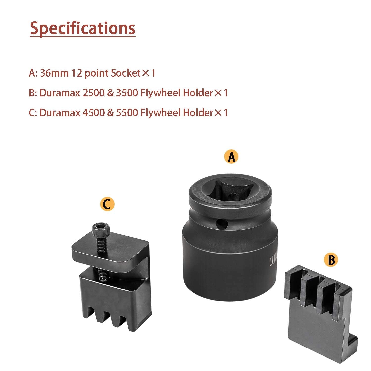 E-cowlboy tool in use while loosening harmonic balancer bolt for safer controlled torque benefit
