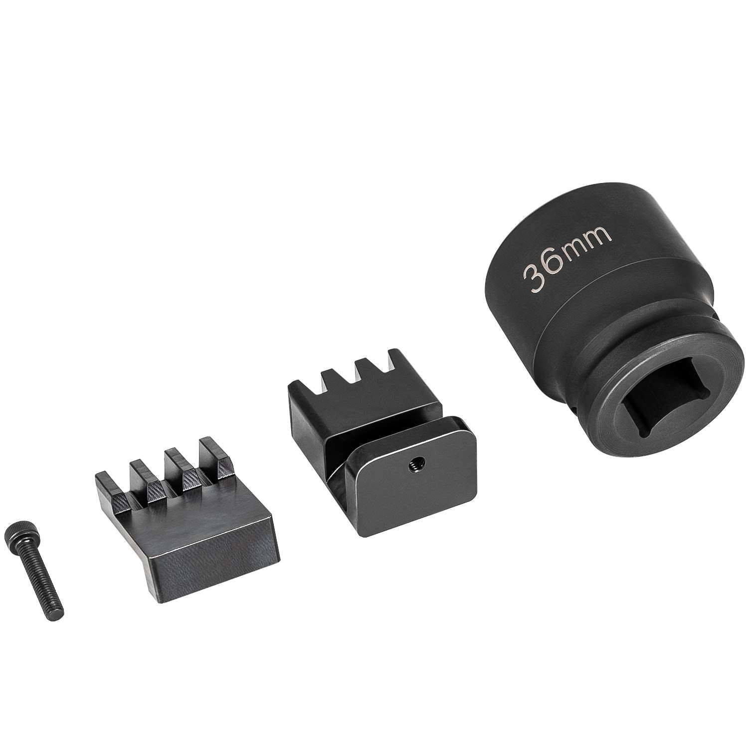 E-cowlboy kit packaging with tool and socket laid out for ready-to-use mechanic benefit