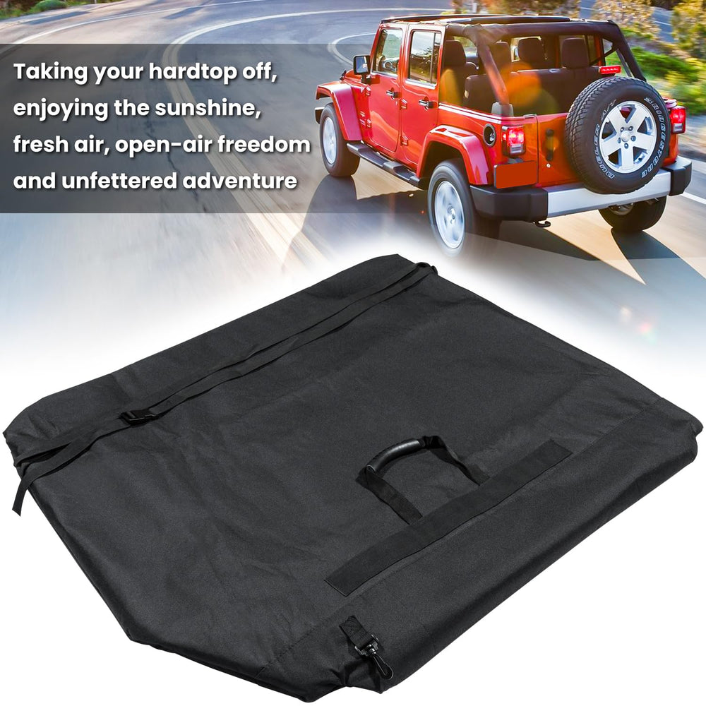 E-cowlboy bag in trunk lifestyle scene providing secure panel transport