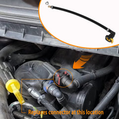 E-cowlboy rubber hose detail showing fuel-rated material for long life