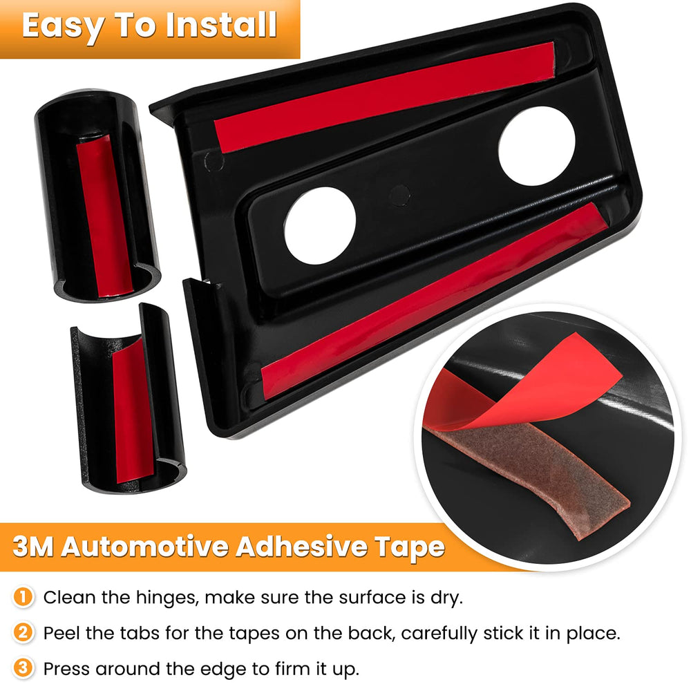 E-cowlboy size scale beside a hand showing compact, precise fit