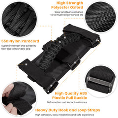 E-cowlboy strap and ABS buckle detail, secure adjustable fastening