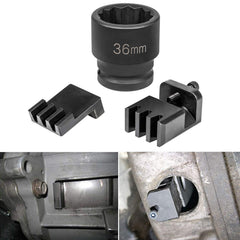 E-cowlboy front profile of locking tool showing robust CRV steel construction benefit