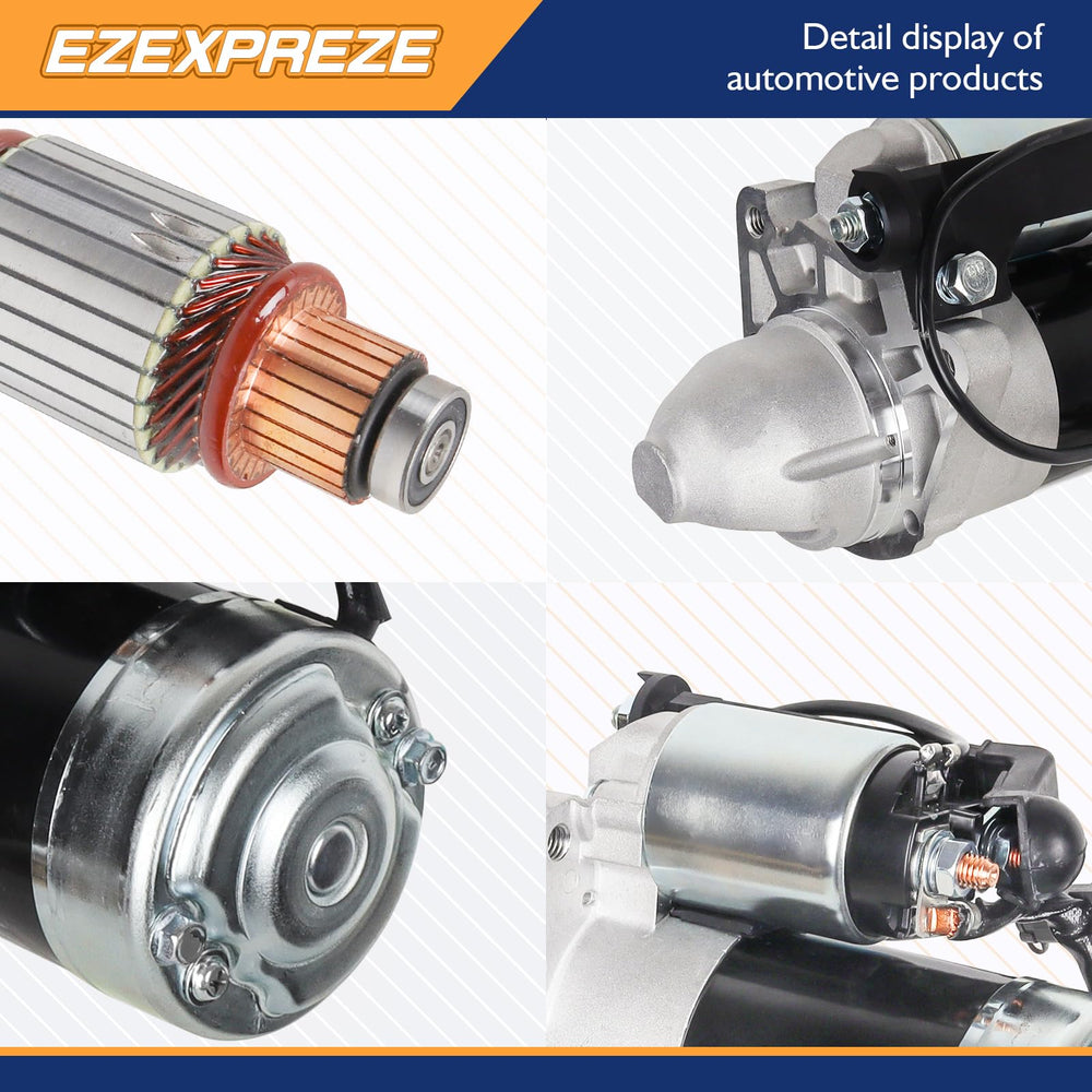 E EZEXPREZE starter mounted in engine bay demonstrating correct installation