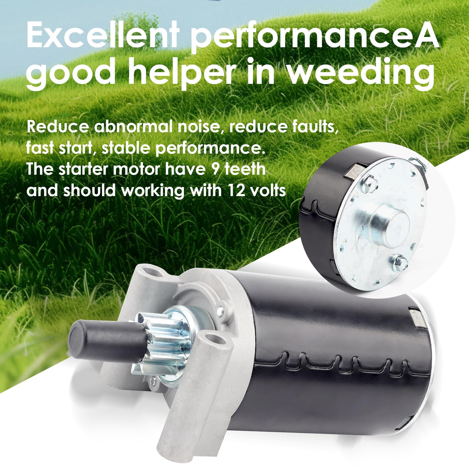 E EZEXPREZE starter side profile highlighting compact durable housing for easy fit