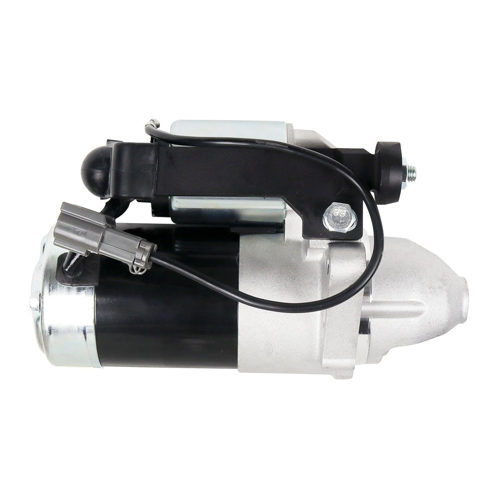 E EZEXPREZE starter next to ruler showing compact size for tight engine bays