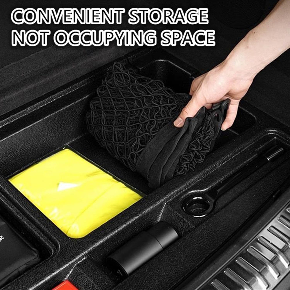 E KAINI used on a road trip securing gear in back for safer travel