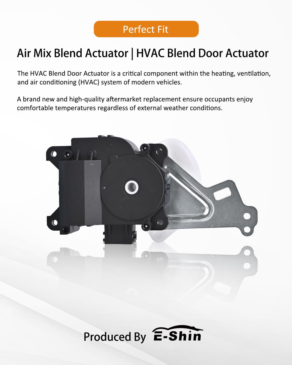 E-Shin actuator next to ruler for clear size comparison and easy fit verification
