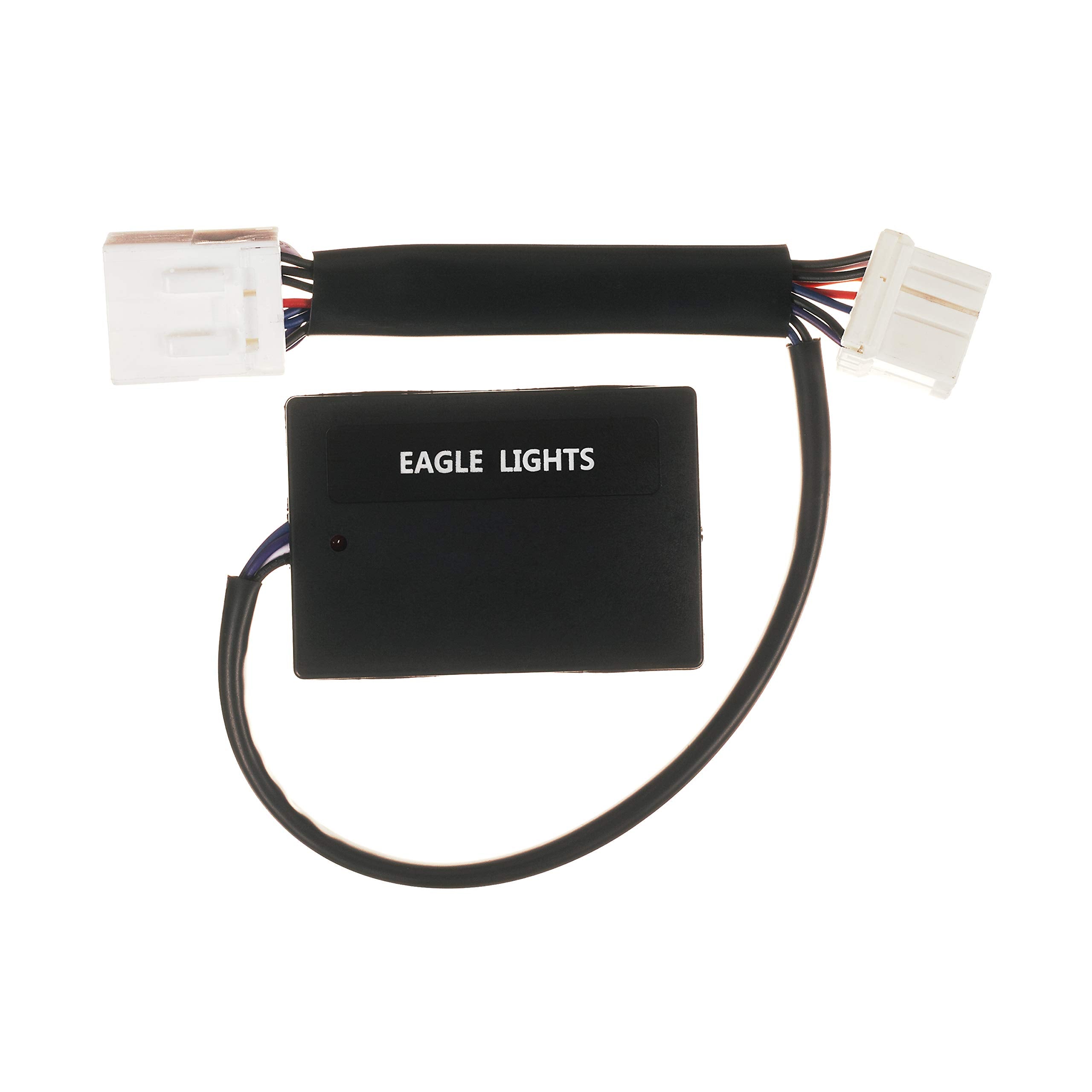 Eagle Lights Equalizer front view showing compact module and label benefit quick install