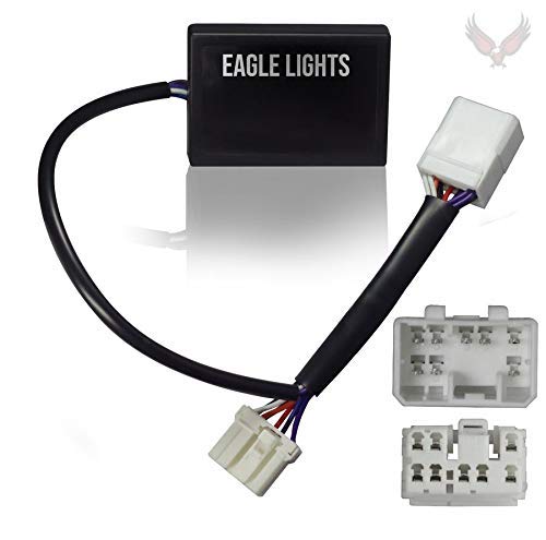 Wiring detail with Eagle Lights Equalizer mixing LED and incandescent signals for compatibility