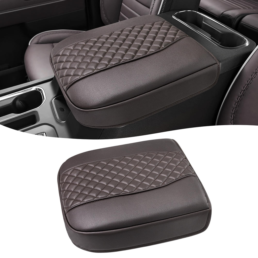 Eaglecover front view on console showing neat fit and immediate protection