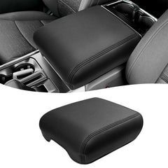 Eaglecover front view of center console cover showing precise fit and finished look for Ford F150