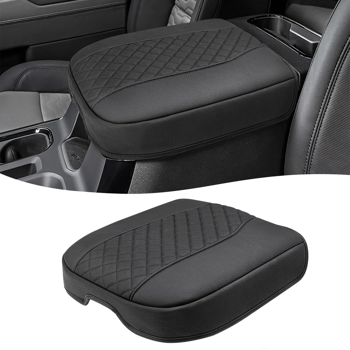 Eaglecover front view on console showing clean fit and quick protection