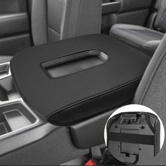 Eaglecover front view console cover showing clean black protection and OEM look