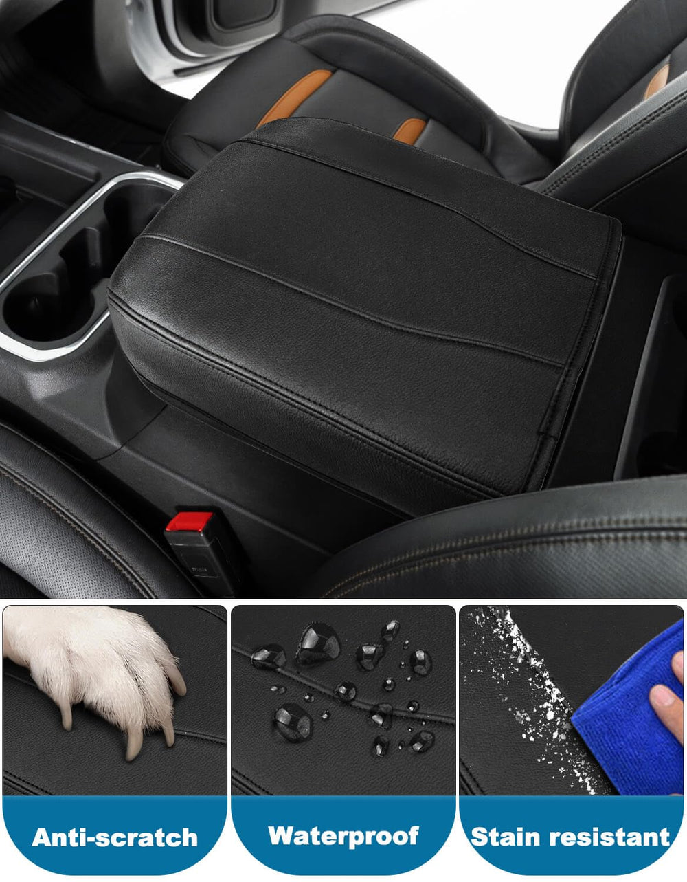 Eaglecover installed in Chevy Silverado interior showing instant protection