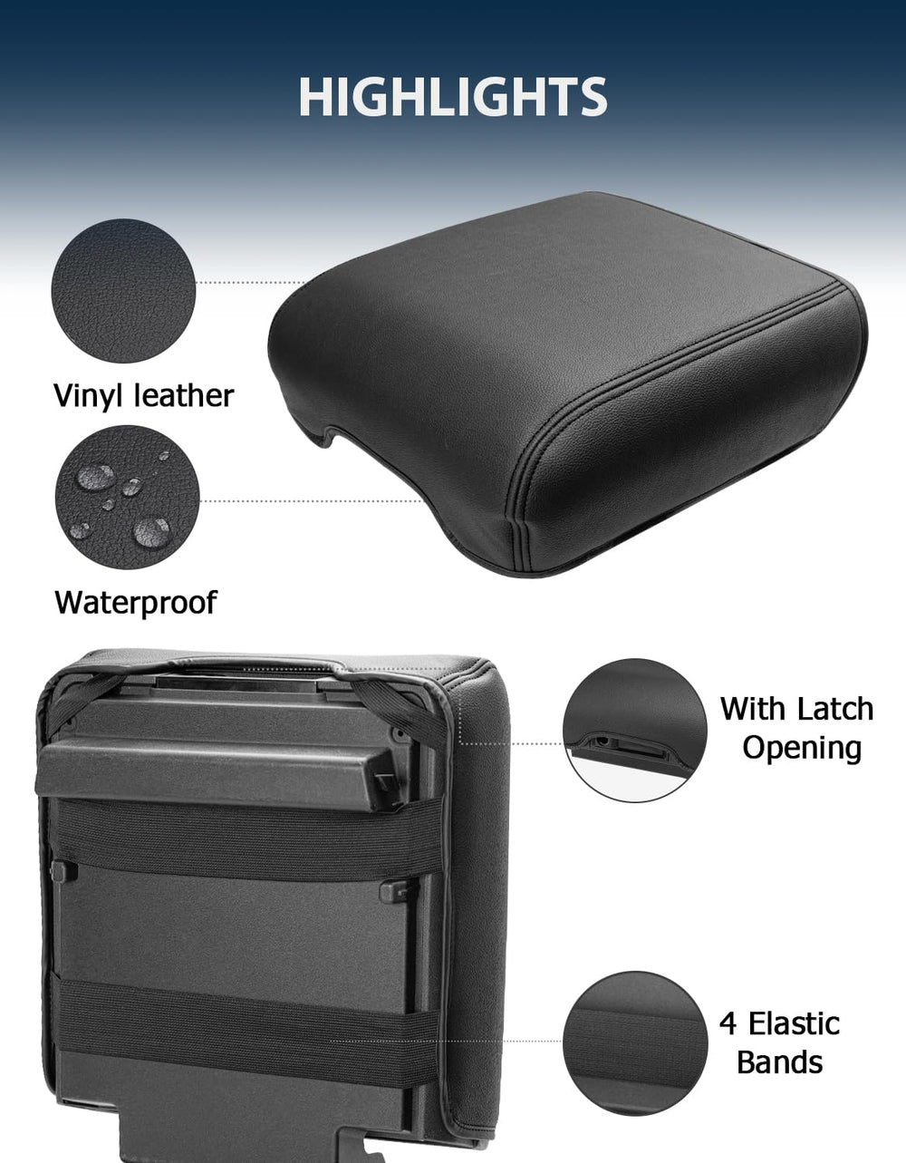 Eaglecover with pet sitting on armrest demonstrating protective surface against claws